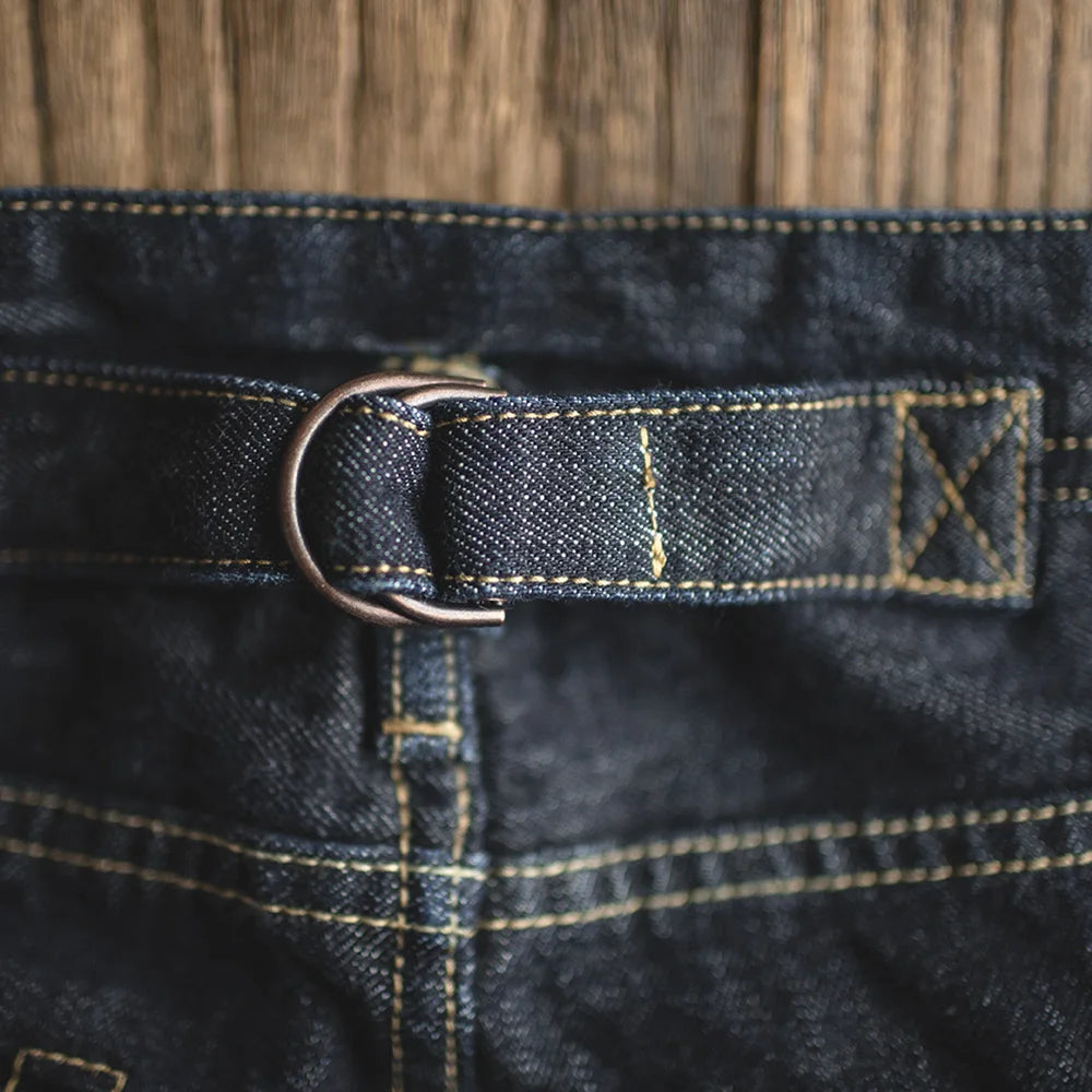 Men's Straight Fit Selvedge Raw Denim Jeans | Timeless Comfort
