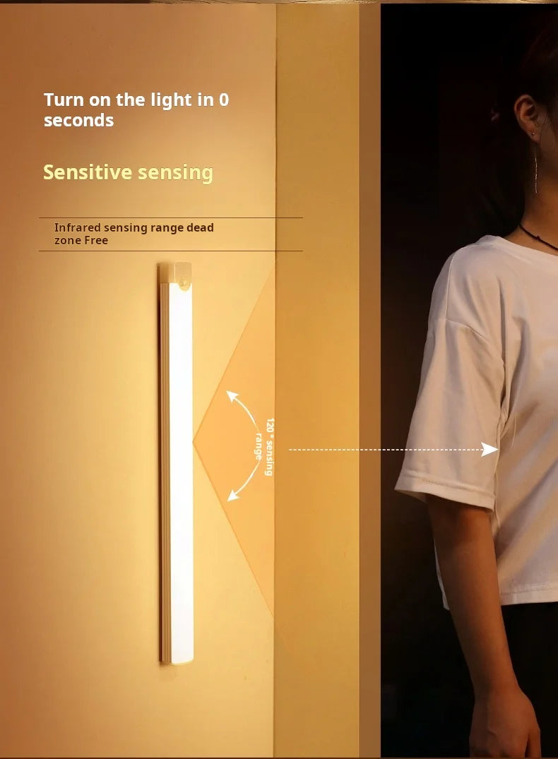 Wireless Rechargeable LED Motion Sensor Cabinet Light for Any Space