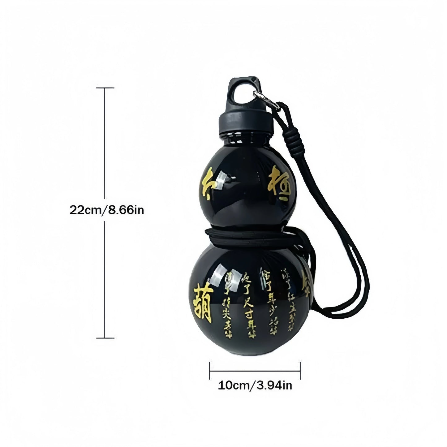 750ML Portable Gourd Water Bottle | Leakproof Sports Hydration