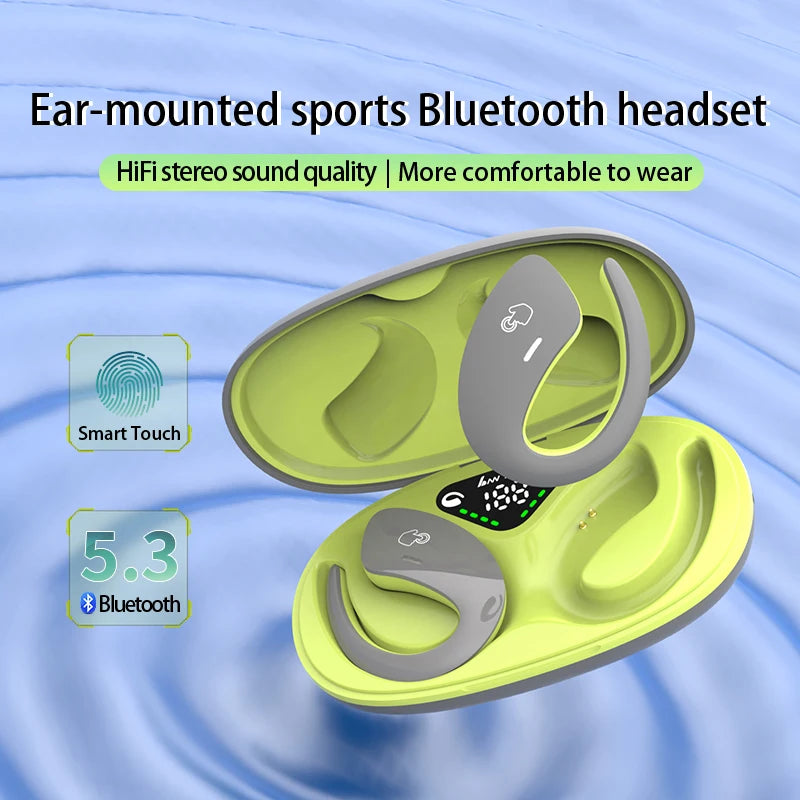 Bone Conduction Sports Bluetooth Headset | Waterproof Earbuds