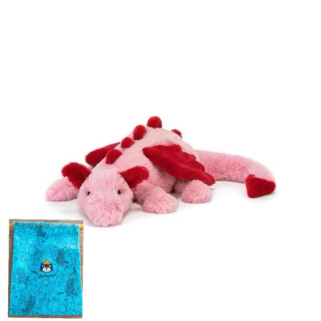 Peluche Dragón Rojo Intenso | Regalo perfecto para San Valentín