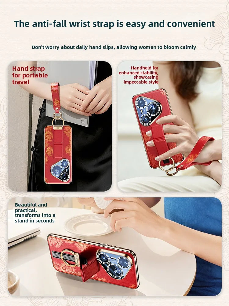 Elegant 4-in-1 Phone Case | Luxury Protection for Your Phone