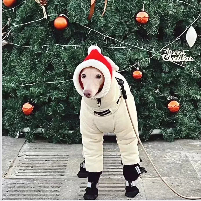Warm Dog Jacket for Big Dogs | Winter Dog Clothes for Cold Weather