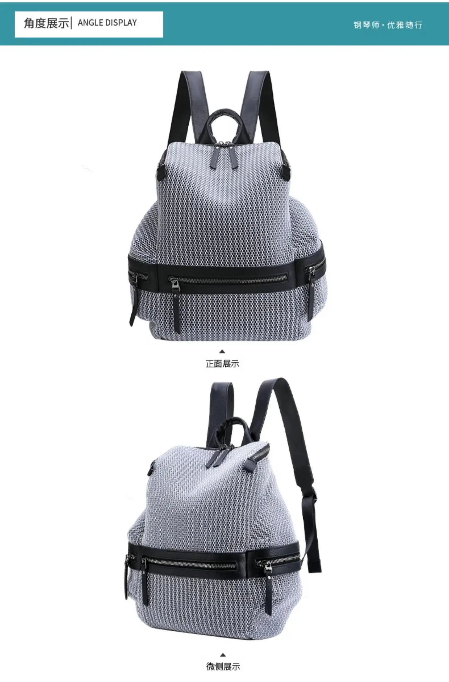 Lightweight Hollow Backpack for Women | Trendy Travel Companion