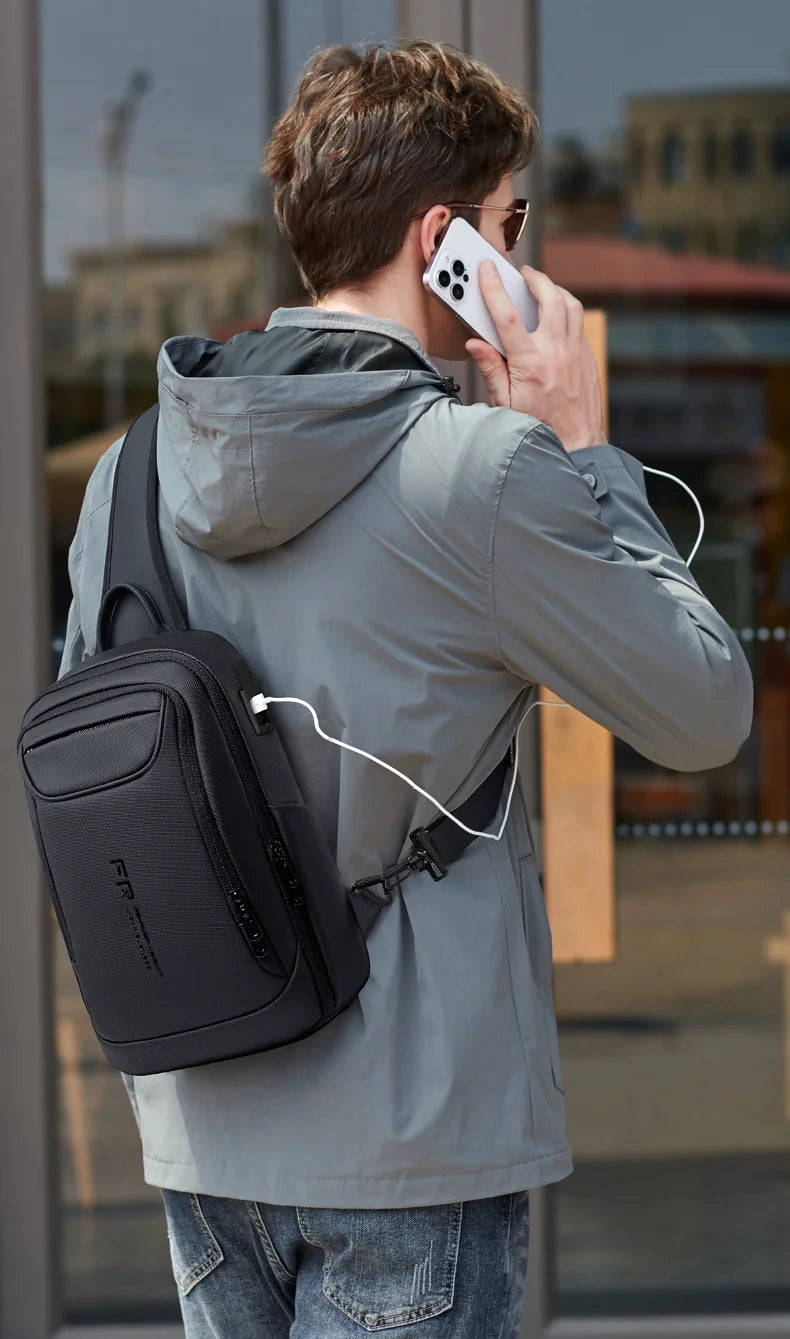 Men's Single-Shoulder Crossbody Bag | Ideal Summer Travel Backpack