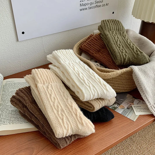 Women's Thicken Cashmere Wool Socks | Cozy Winter Essential