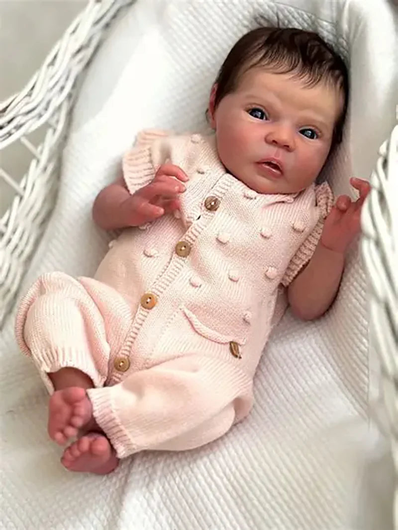19-Inch DIY Reborn Doll Kit | Unfinished Art Doll Parts