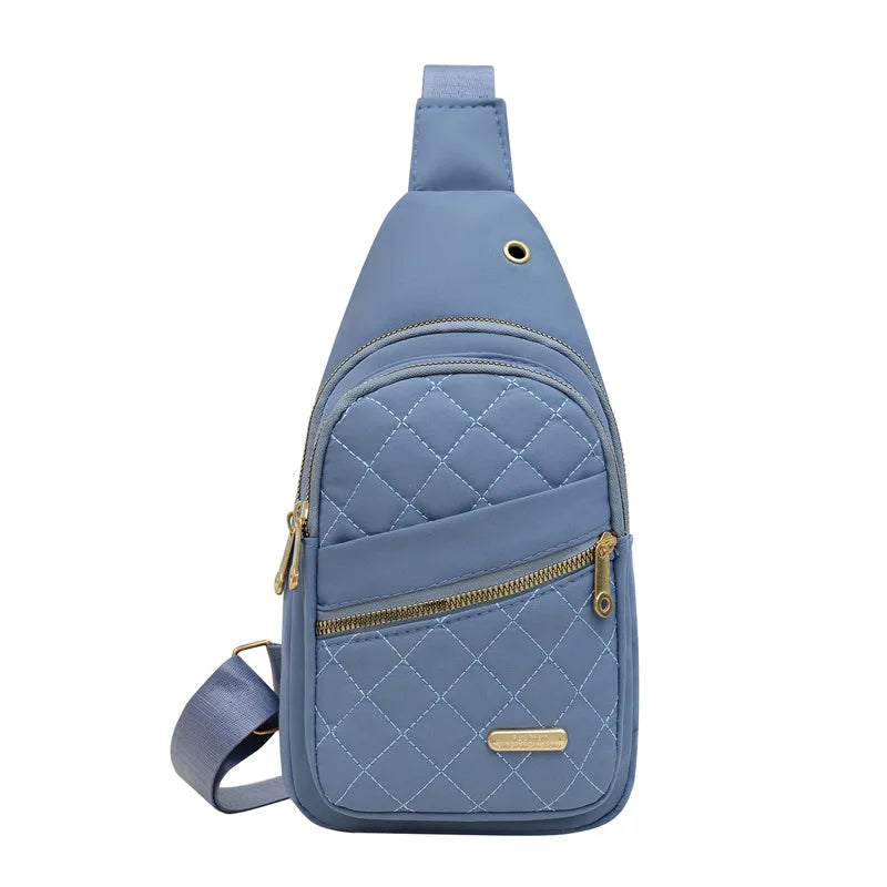 Waterproof Chest Bag for Women | Fashionable Anti-Theft Sling Backpack