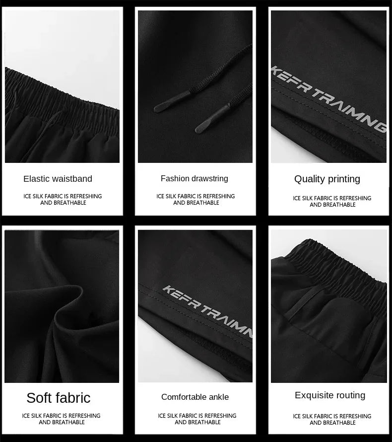 Men's & Women's Anti-Glare Double Layer Sports Shorts | Summer Style