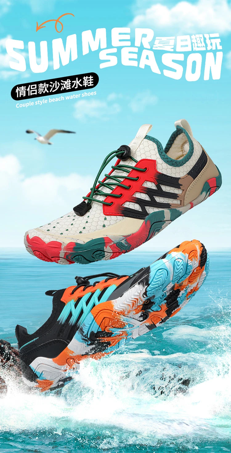 Five Finger Creeper Beach Shoes | Lightweight Water Wading Footwear