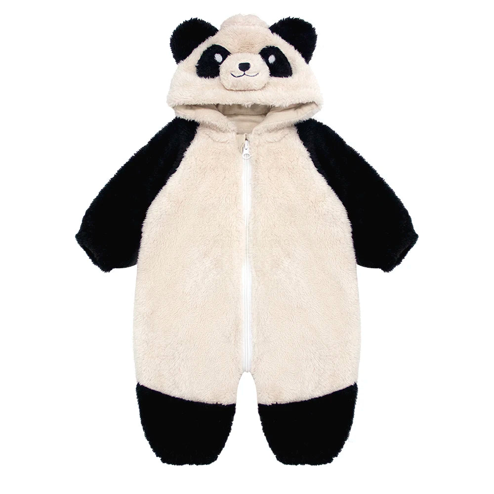 Adorable Infant Panda Romper | Cute Baby Jumpsuit