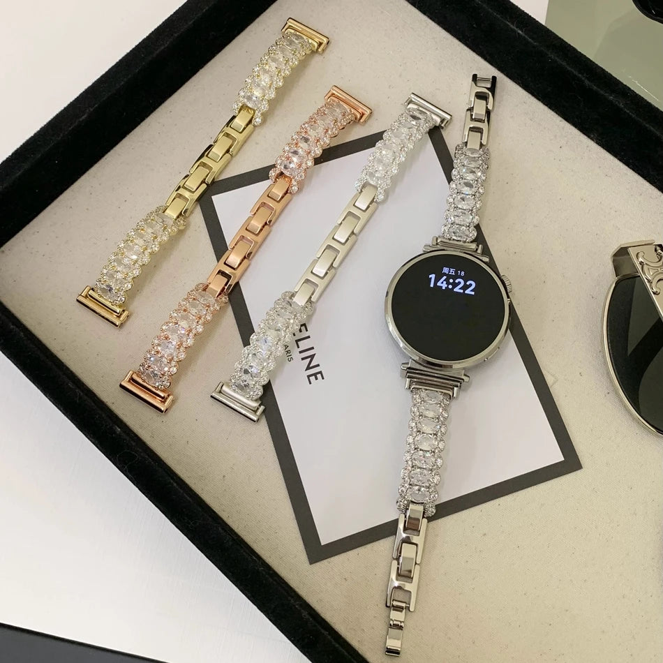 Dazzling Luxury Jewelry Band for Smartwatches | Elegant Women's Strap