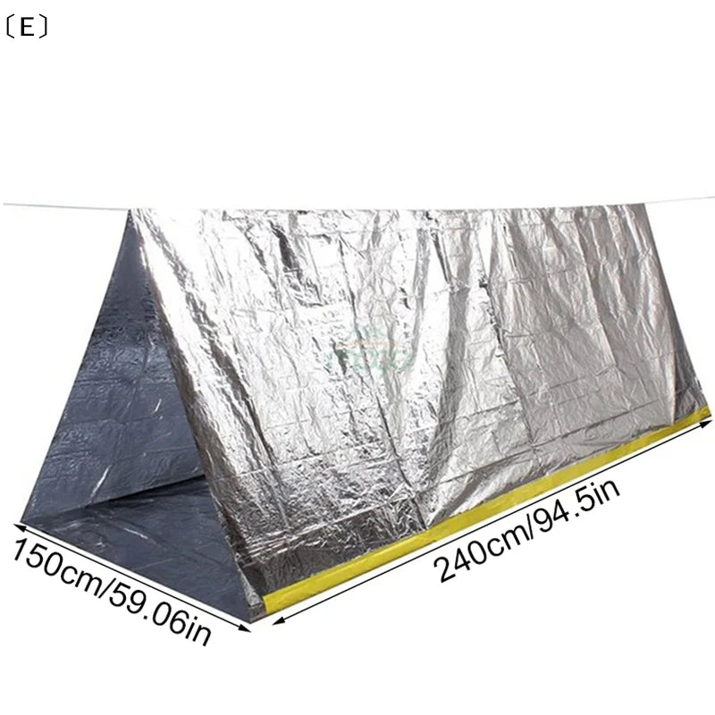 Emergency Folding Tent for Hiking & Camping | Waterproof Shelter