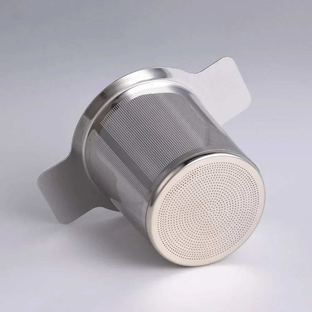 304 Stainless Steel Loose Leaf Tea Infuser with Lid | Brew Perfect Tea & Coffee