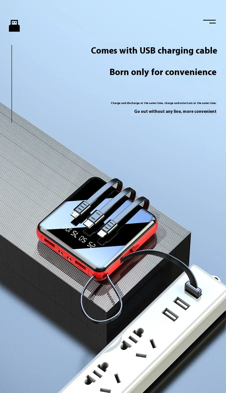 200000mAh Power Bank | Fast Charging Portable Battery Charger