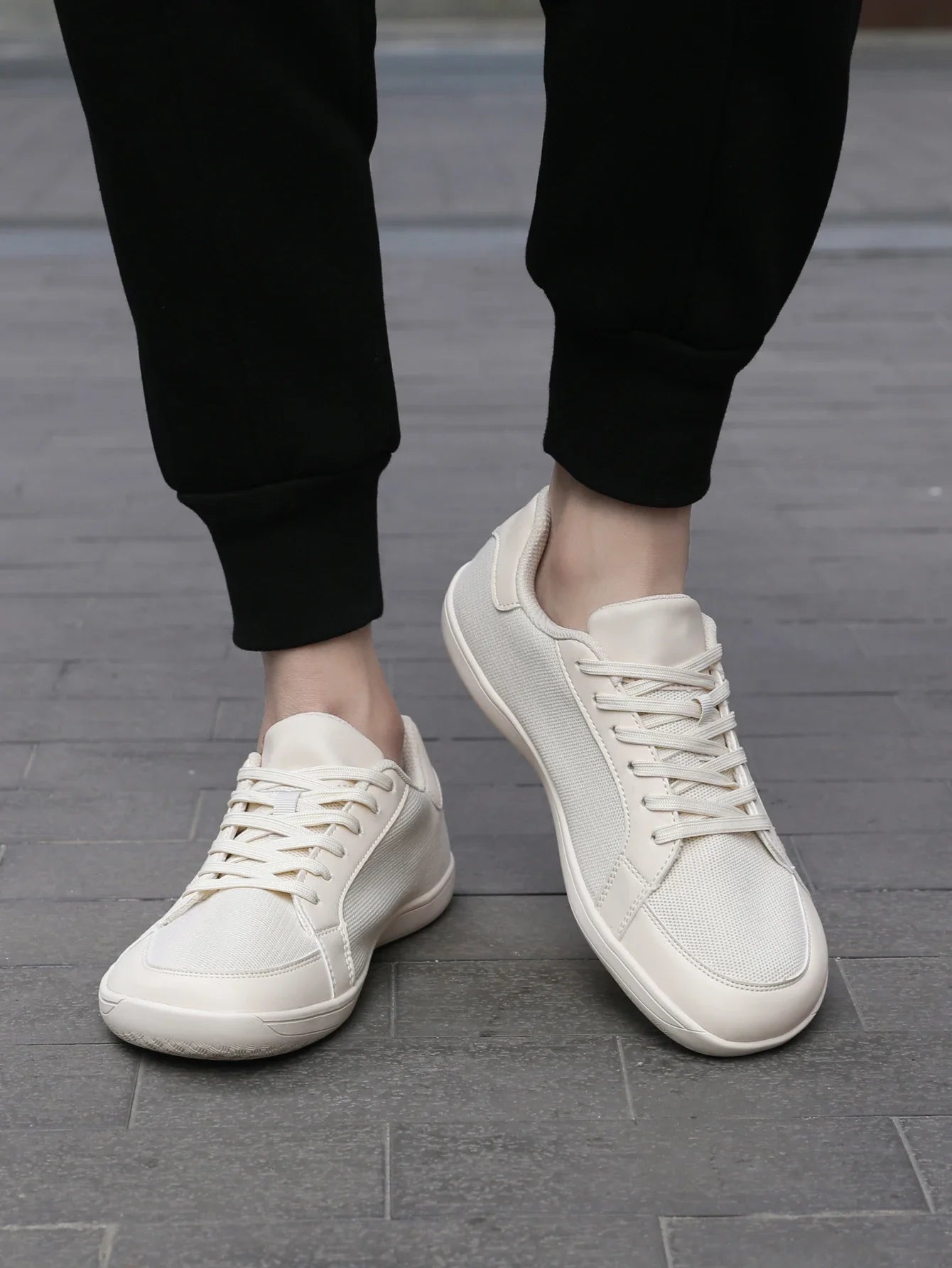 Men's Barefoot Wide Toe Box Walking Shoes Extra Width Minimalist Shoes Breathable Zero Drop Comfortable Shoes Fashion Sneakers