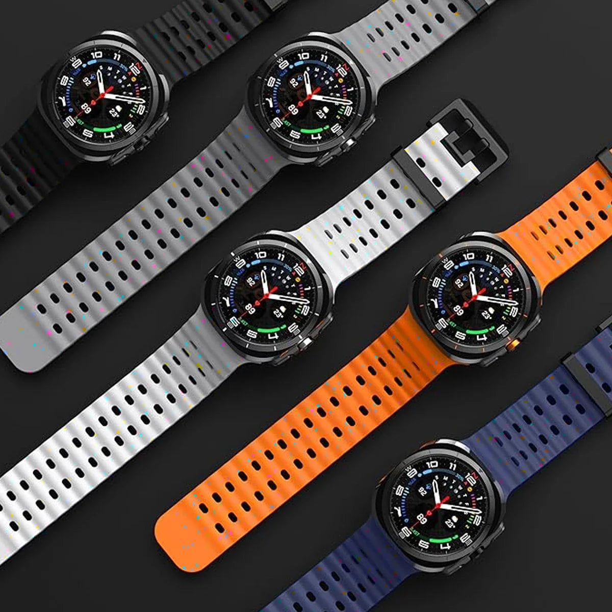 Luminous Ocean Strap for Smartwatch | Sport Silicone Band
