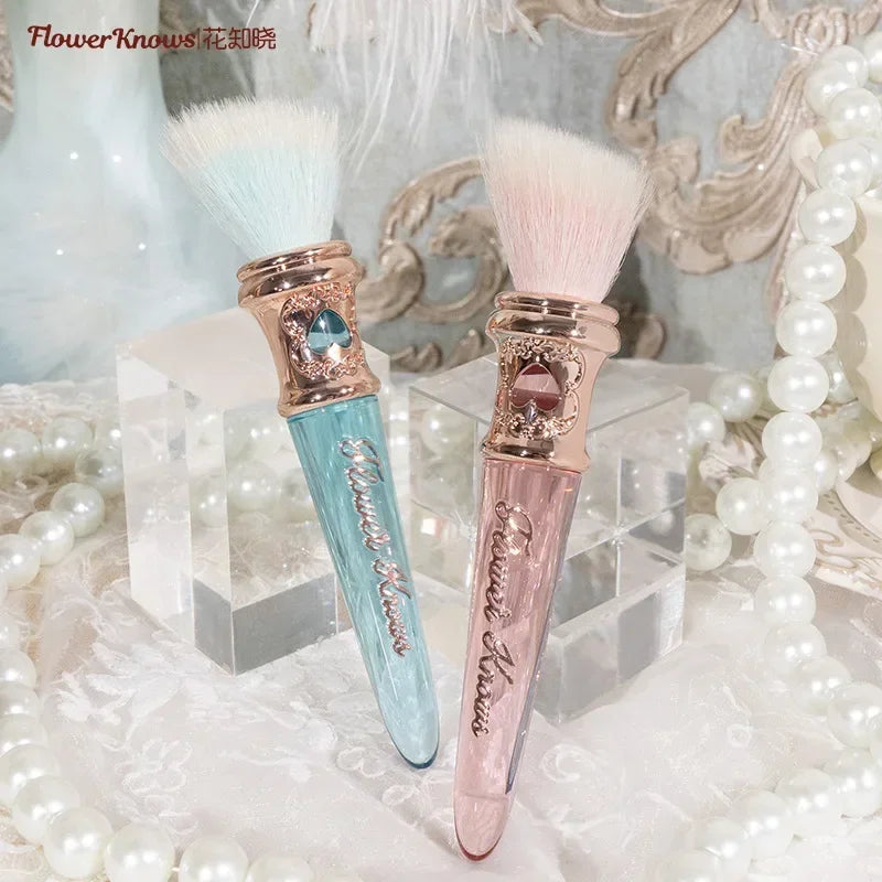 Flower Knows Strawberry Rococo Blush Brush | Soft Goat Hair Fluffy Makeup Brush 2026