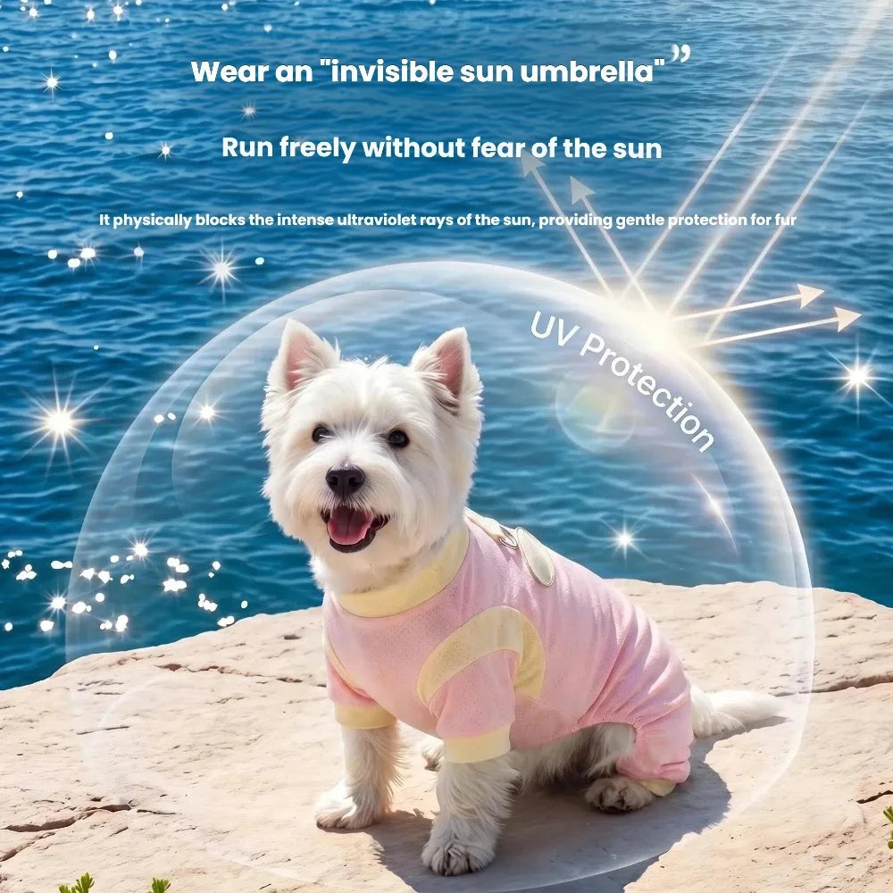 Summer Dog Cooling Jumpsuit | Breathable Quick-Drying Pet Vest