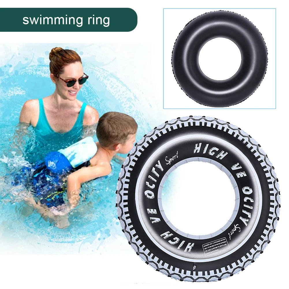 Leakproof Inflatable Swim Tube | Durable Pool Floaties for Fun