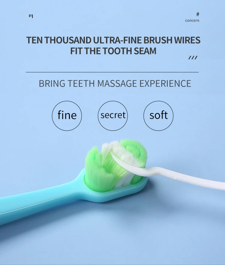 4 Soft Bristled Toothbrushes | Enhanced Oral Hygiene for Adults