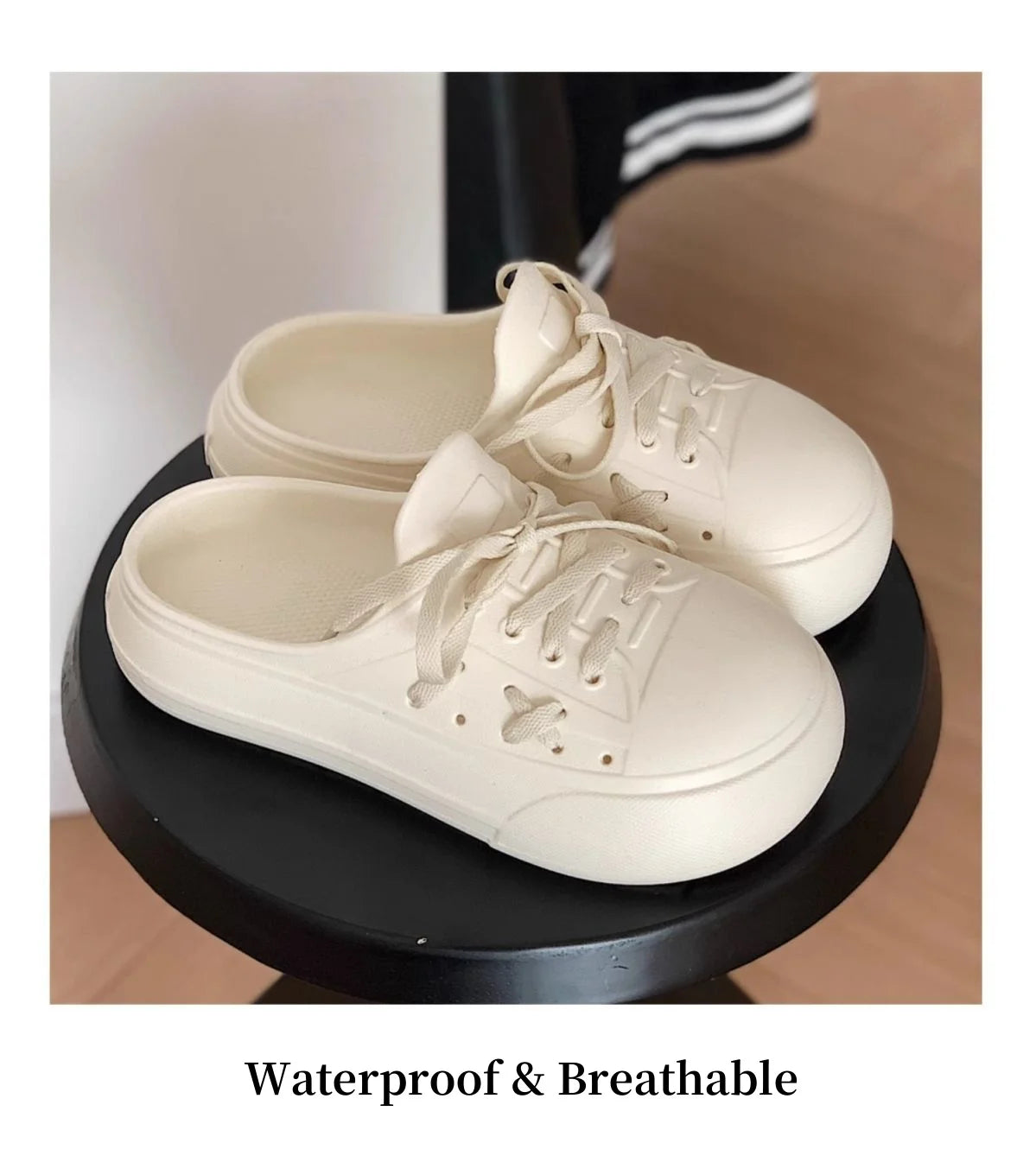 Waterproof Women's Lazy Half Slippers | Summer Casual Footwear