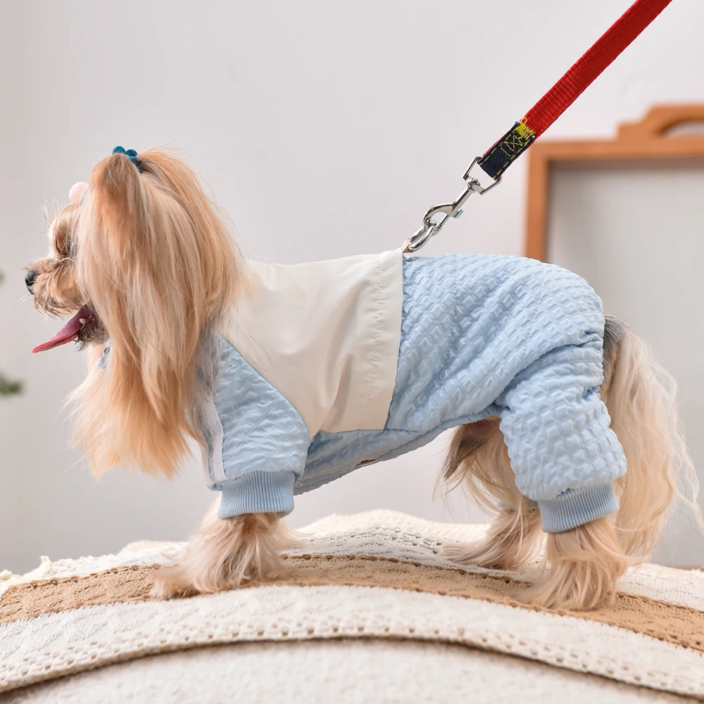 Windproof Pet Apparel for Small Dogs | Stylish & Cozy Jumpsuits