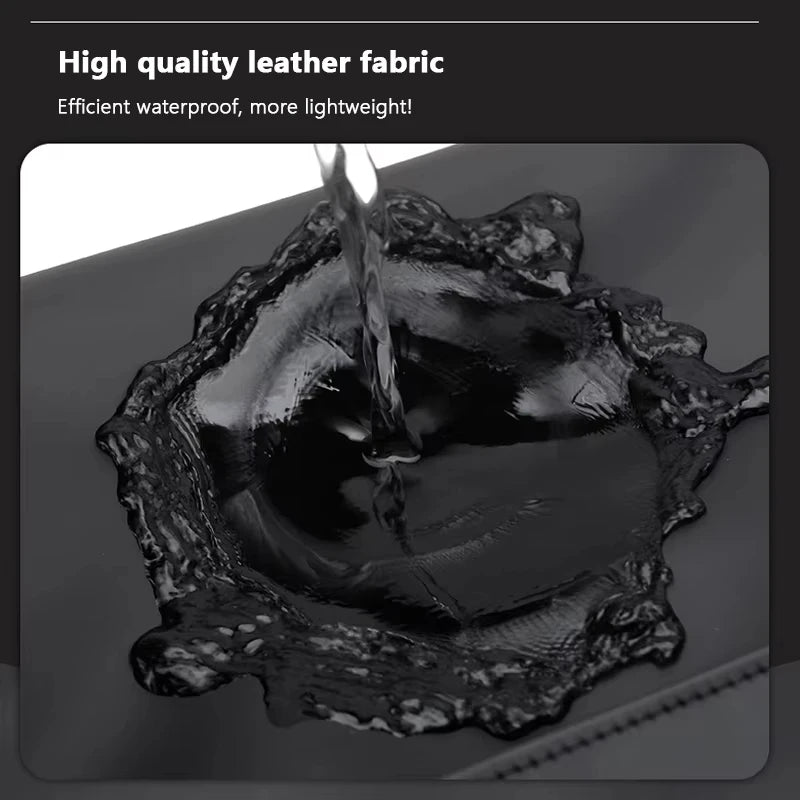Stylish PU Leather Backpack for Men | Versatile School & Laptop Bag