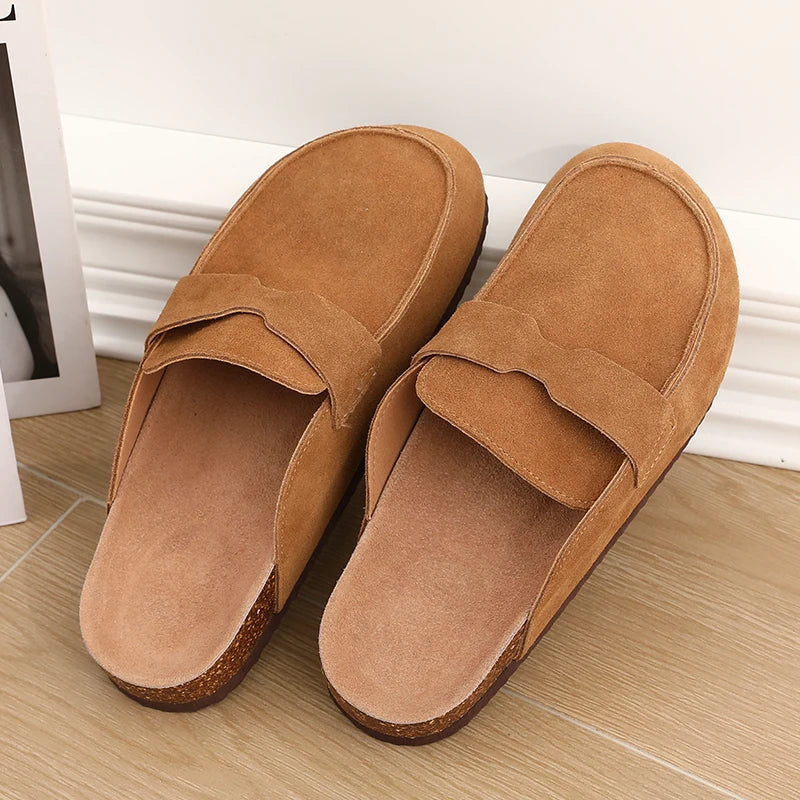 Comfortable Suede Clogs & Slippers for Men and Women | Stylish & Slip-Resistant