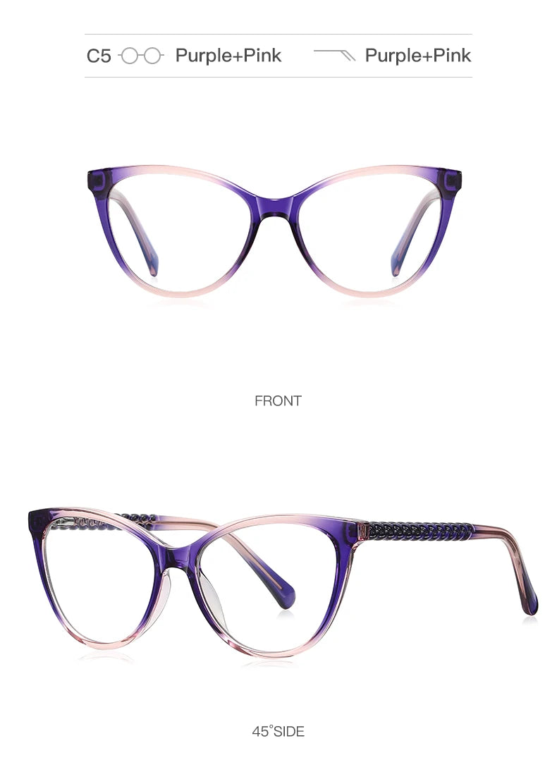 Stylish Square Prescription Glasses for Women | Adaptive Lenses
