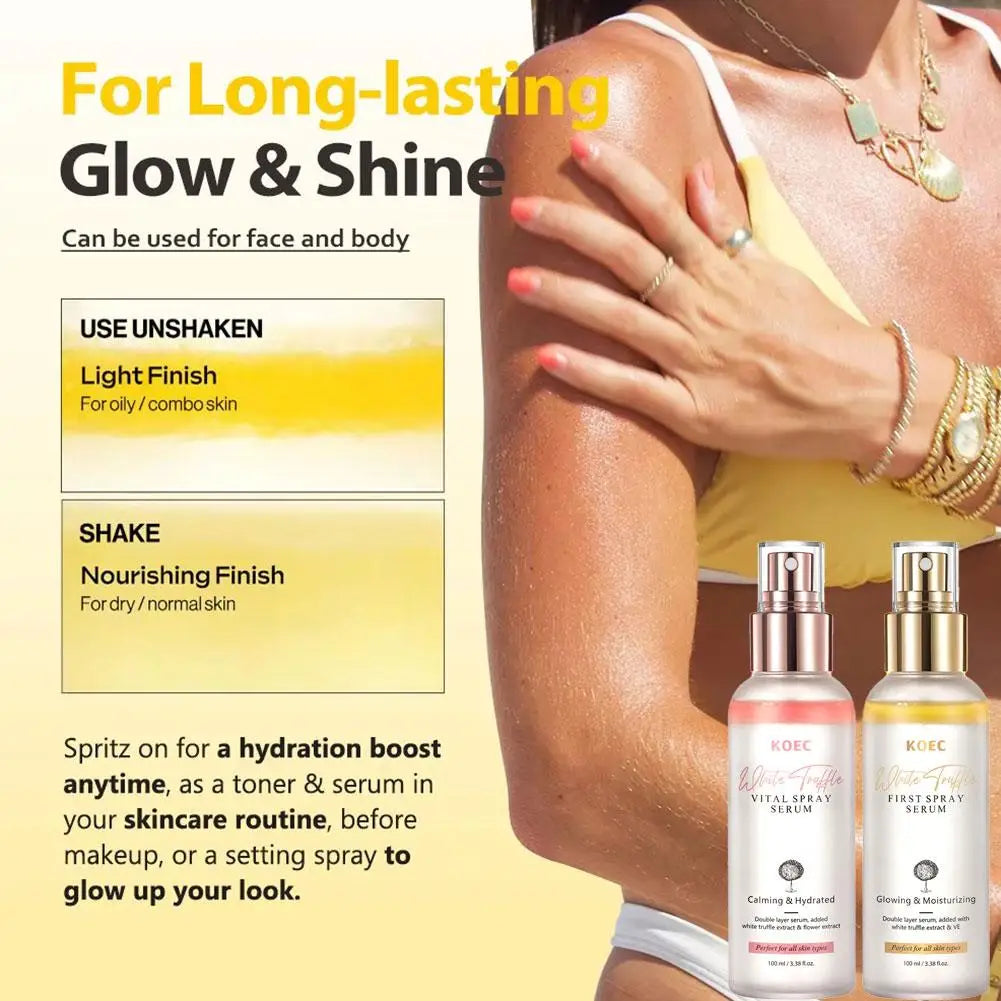 Glowing Facial Serum with White Truffle Extract & Vitamin E