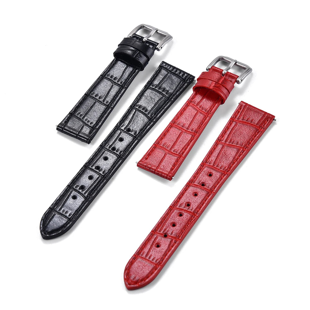 Quality Leather Watch Bands | Universal Slub Pattern Straps