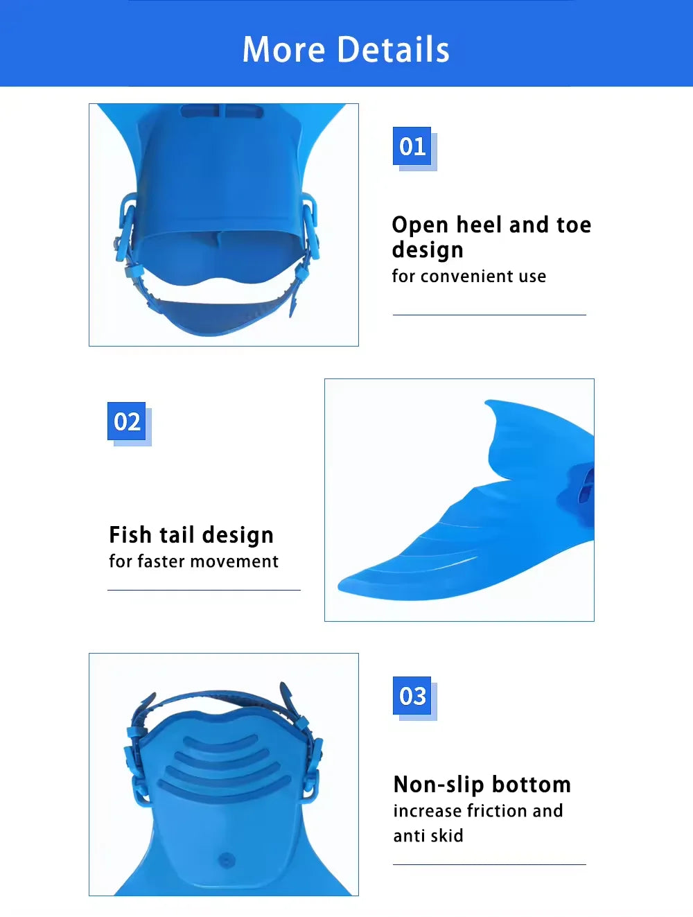 Children's Mermaid Swim Fins | Fun & Safe Pool Diving Gear