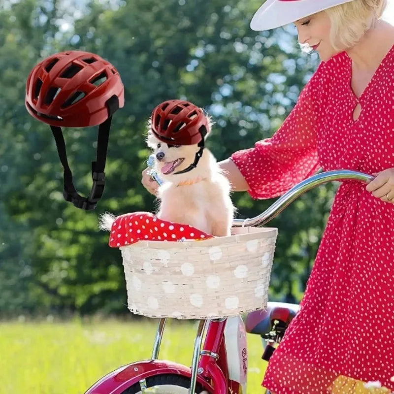Pet Motorcycle Safety Helmet | Comfortable & Breathable Design