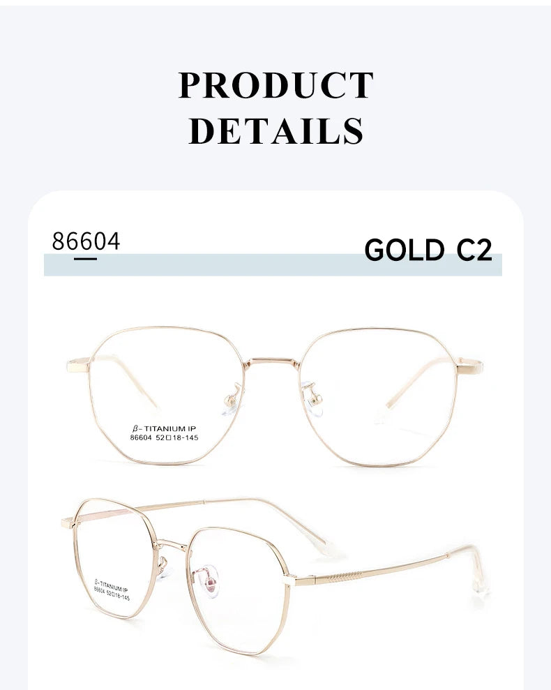 Retro Anti-Blue Light Eyeglasses for Women | Stylish and Customizable