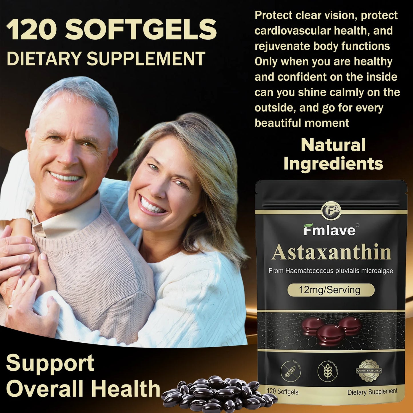 Premium Astaxanthin Supplement | Natural Antioxidant for Health
