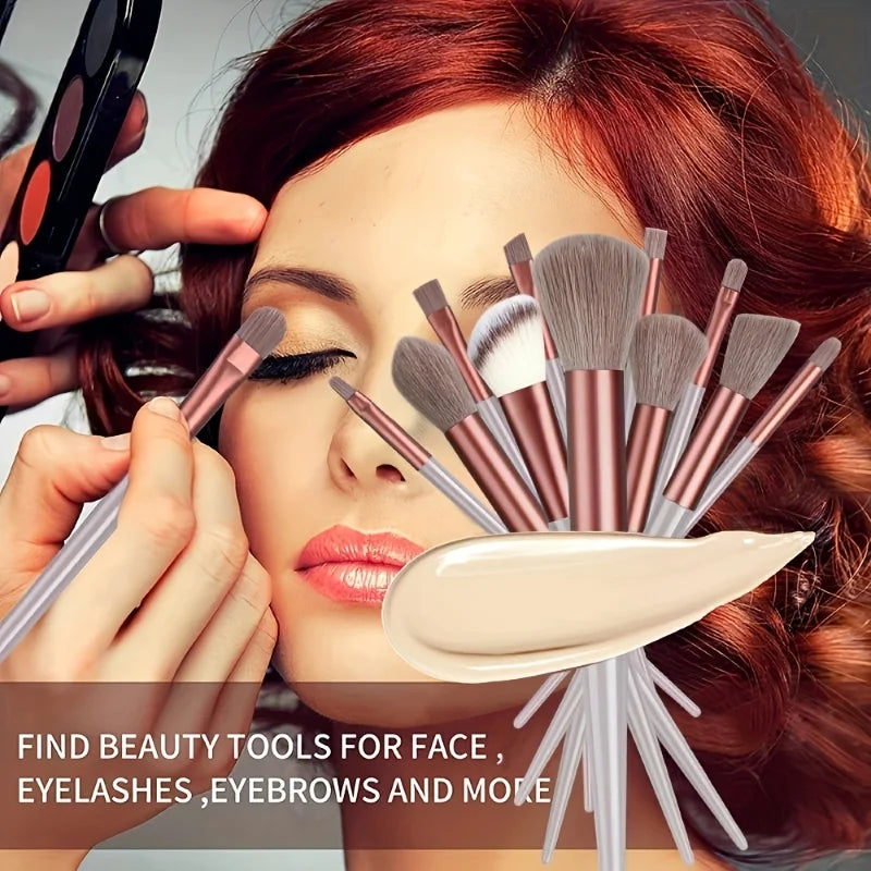 13-29 Piece Makeup Brush Set | Essential Professional Makeup Kit