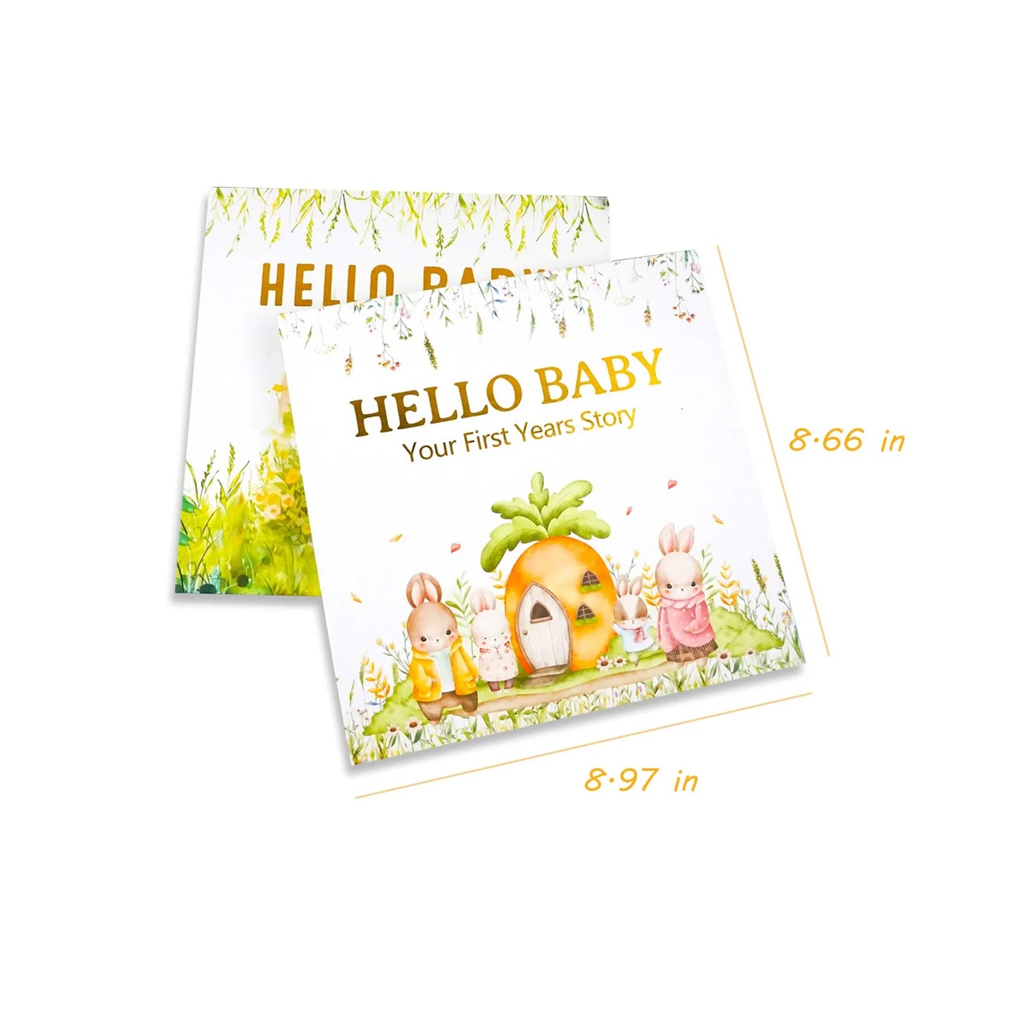 Baby Memory Book | Keepsake Pregnancy Diary for Growth Milestones