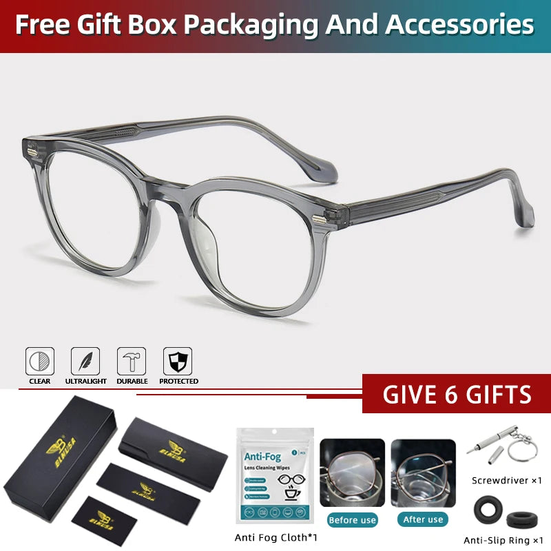 Chic Retro Prescription Glasses for Men & Women | Free Shipping