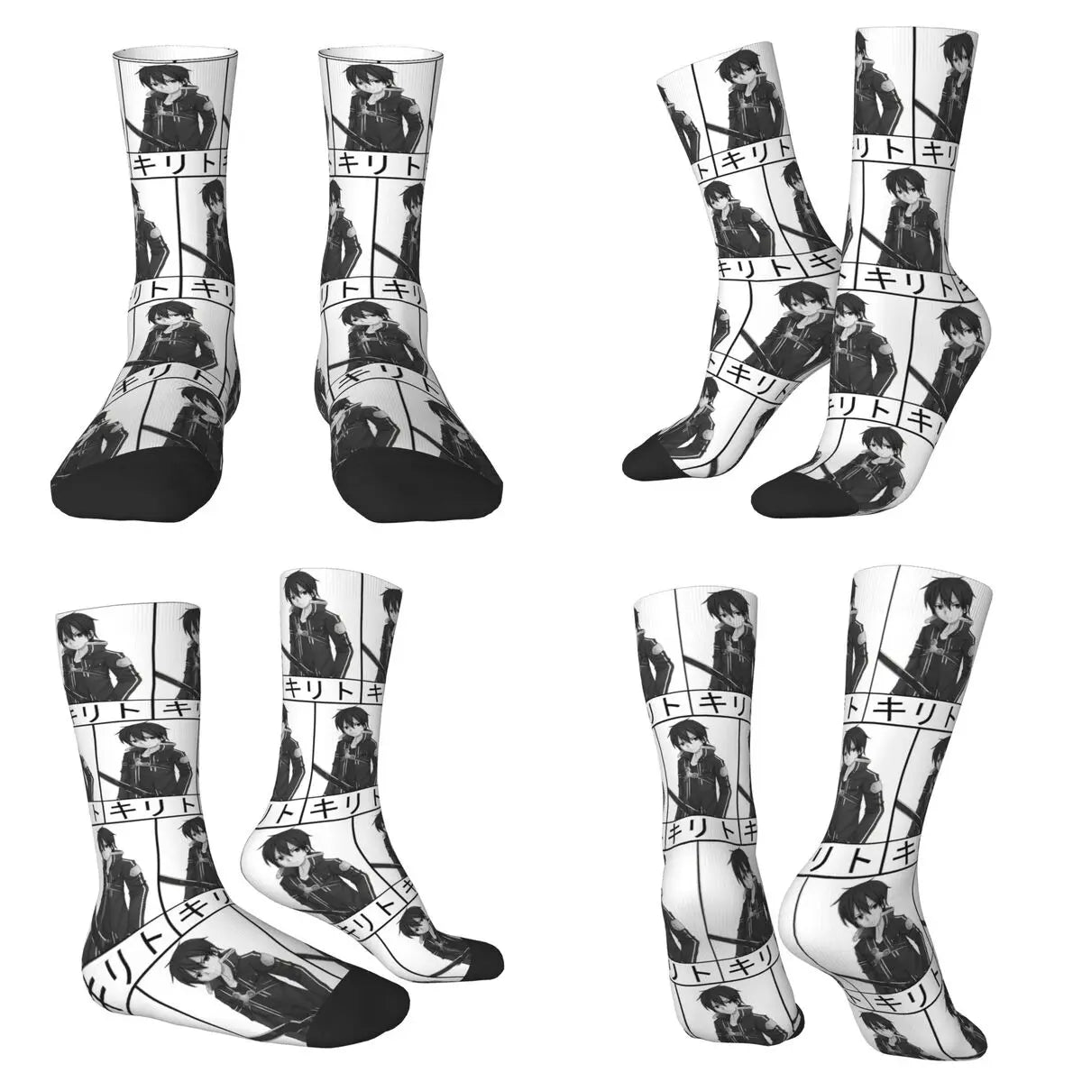 Super Soft Anime Logo Socks | Ultimate Comfort for All Seasons