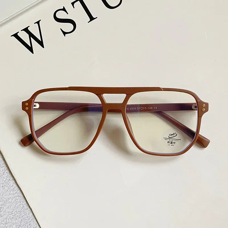Retro Anti-Blue Light Glasses | Stylish Unisex Eye Protection