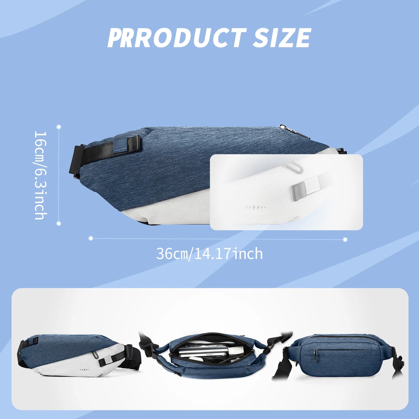 Anti-Theft Crossbody Sling Bag | Versatile Backpack for Everyone