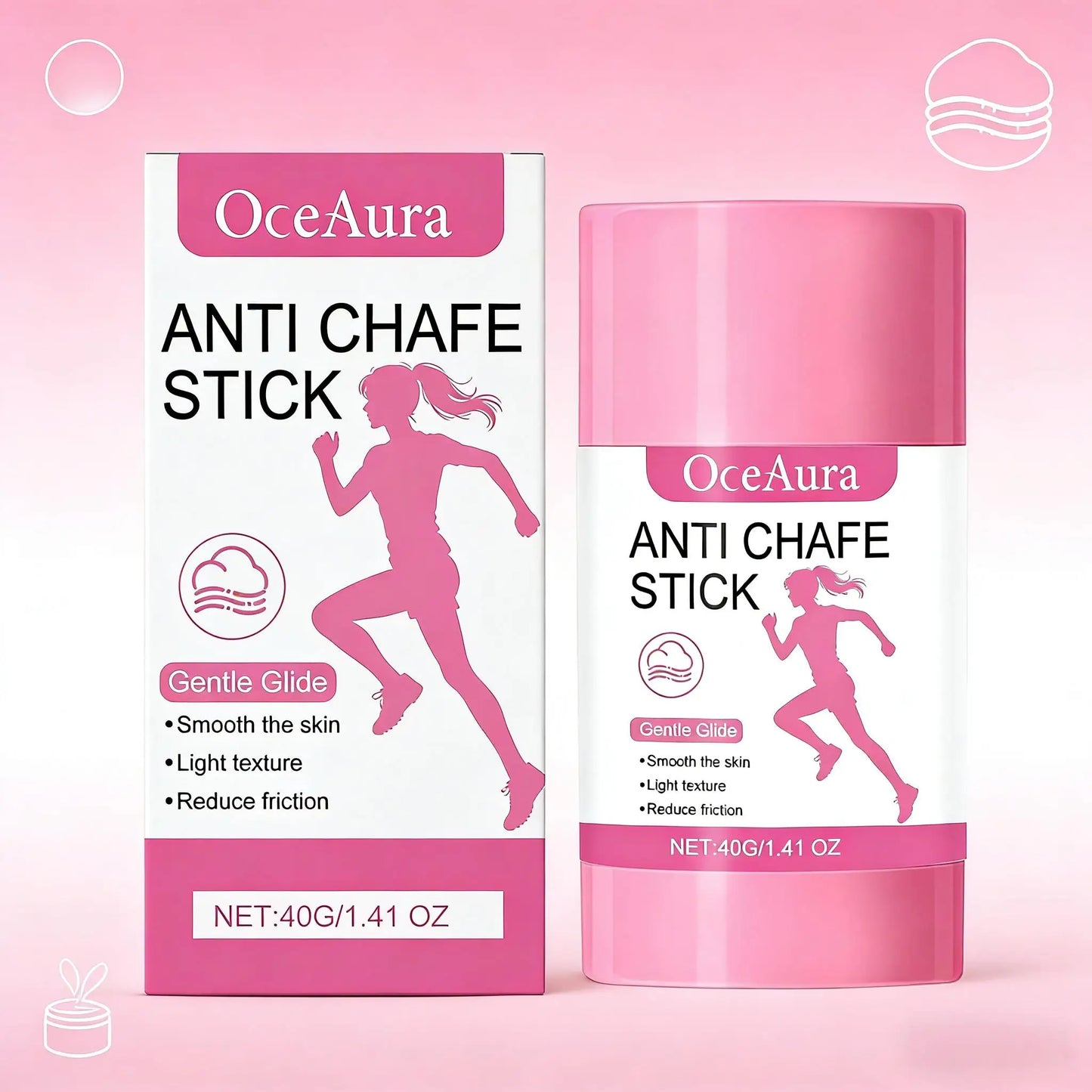 Thigh Anti-Friction Stick | Sweat-Proof Chafing Protection