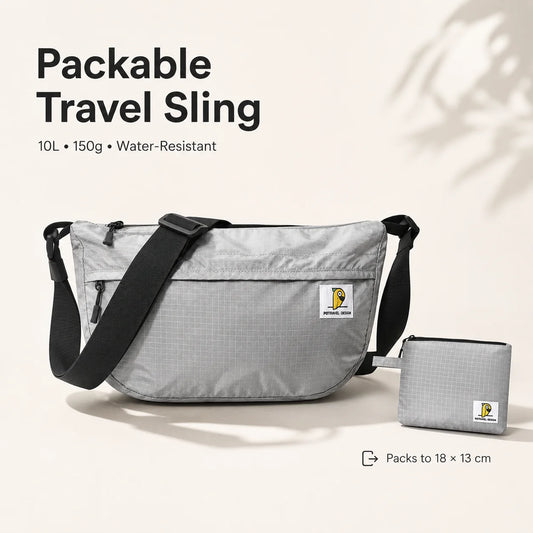 Ultralight Waterproof Crossbody Sling Bag for Travel & Daily Use