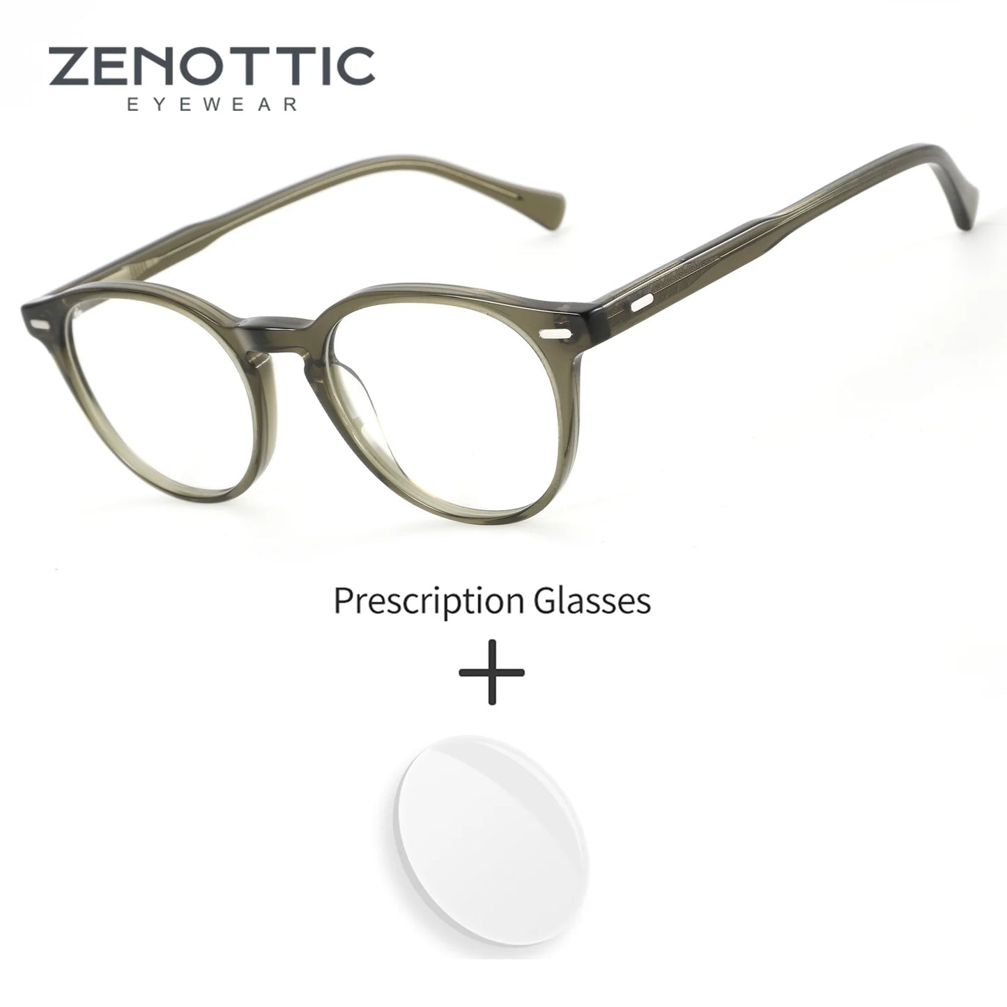 Stylish Round Prescription Glasses for Men & Women | Modern Look
