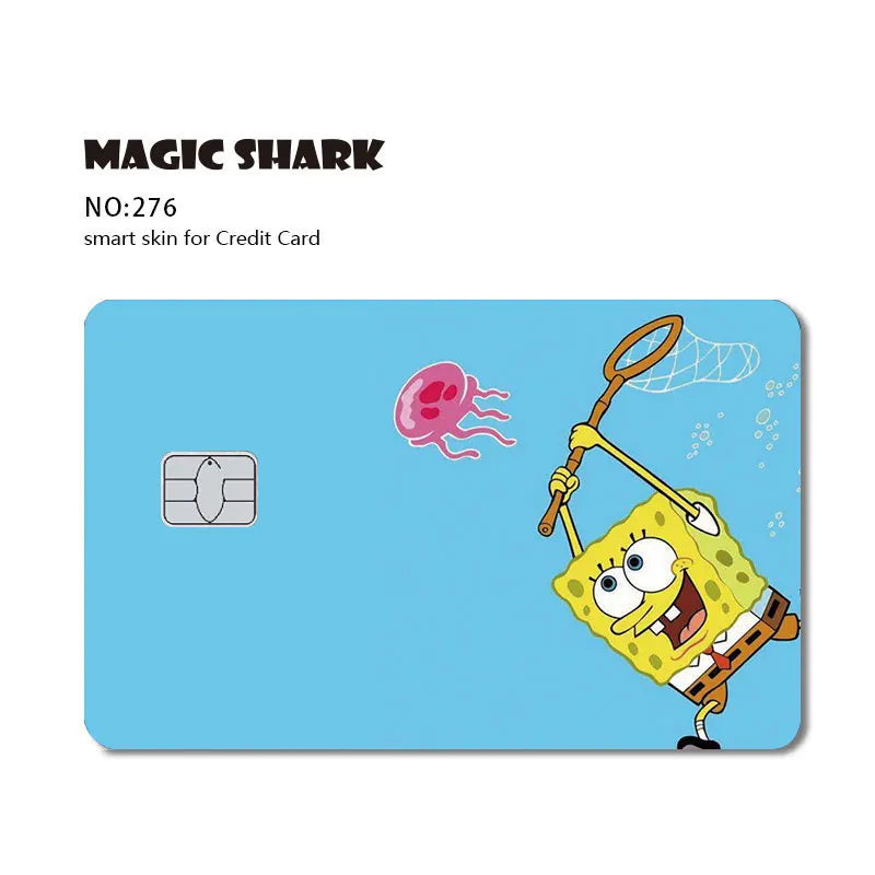 Cartoon Waterproof Skin Cover Sticker for Credit and Debit Cards