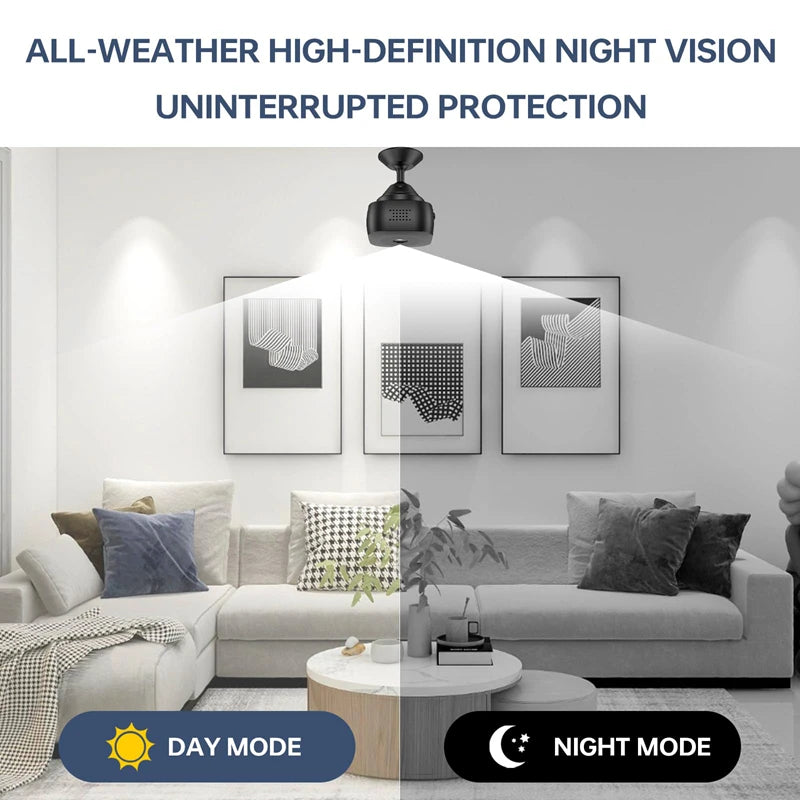 Smart 4K Mini Camera | Full Color Night Vision & Motion Detection
