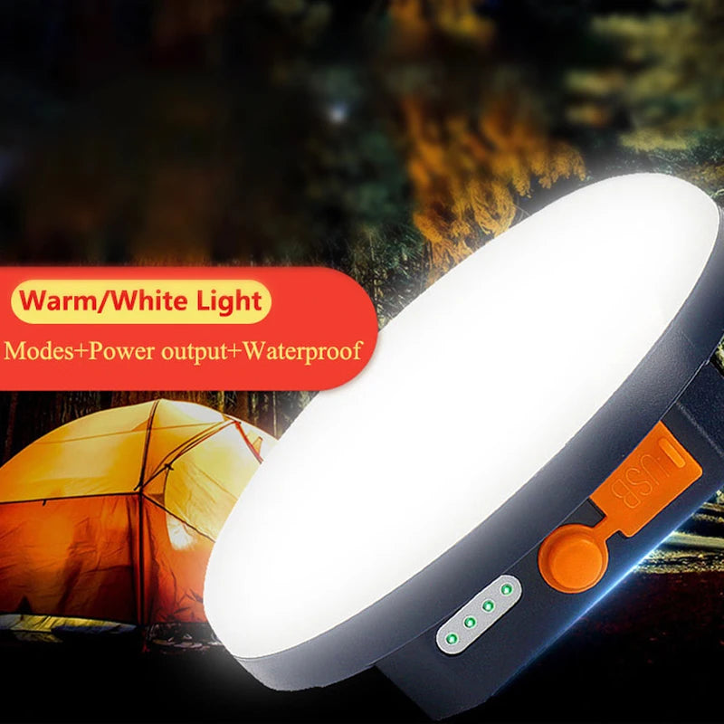 9900mAh Rechargeable Camping Lantern & Flashlight | Bright & Versatile