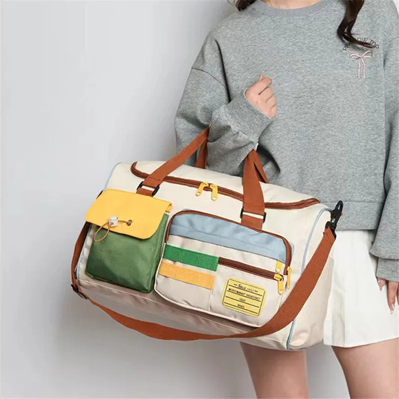 Lightweight Travel Bag for Women | Stylish Gym & Weekend Duffel