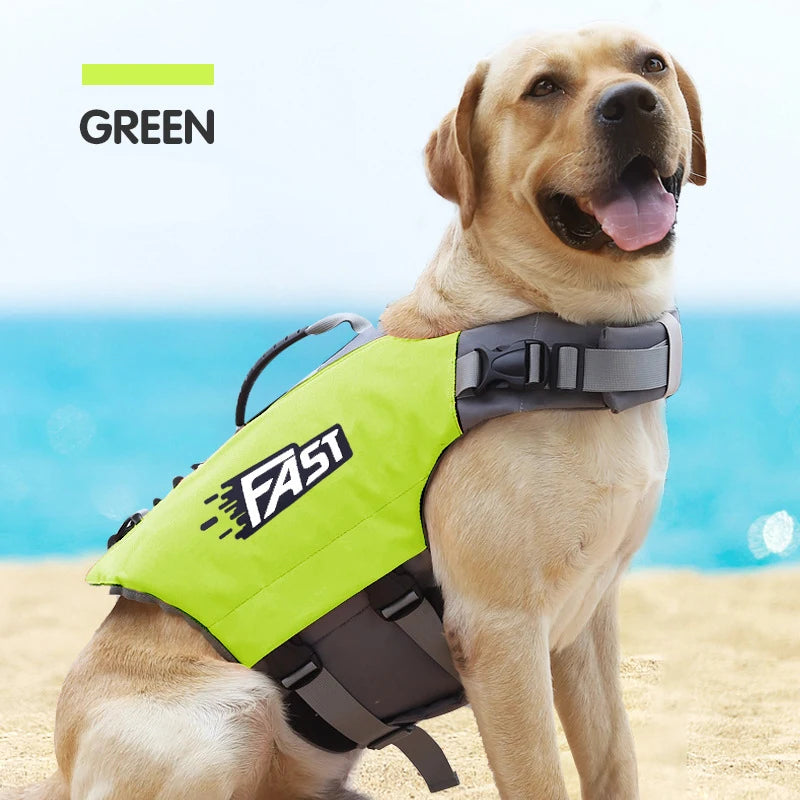 Best Pet Swimming Life Jacket | Adjustable Reflective Dog Vest